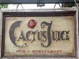 Cactus juice pub